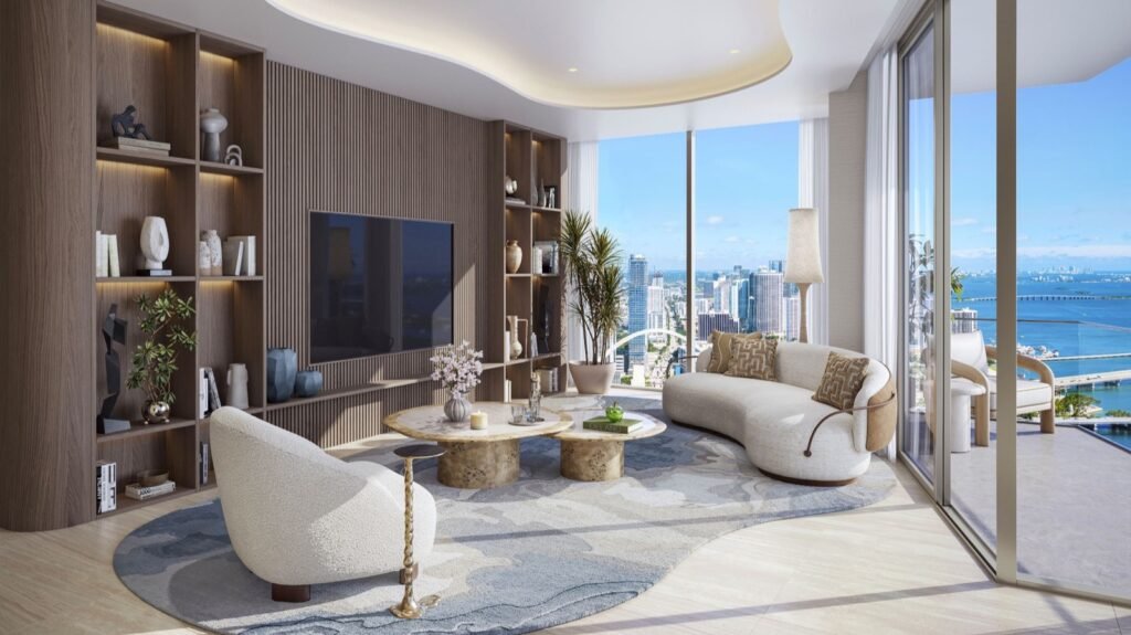 Interior de un condominio recién entregado, antes del walkthrough de aceptación