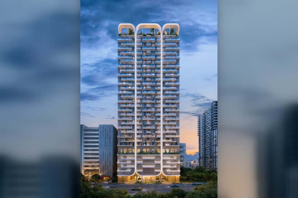 Render de House of Wellness en Brickell, Miami, junto a The Underline: inversión en Miami desde $429,900